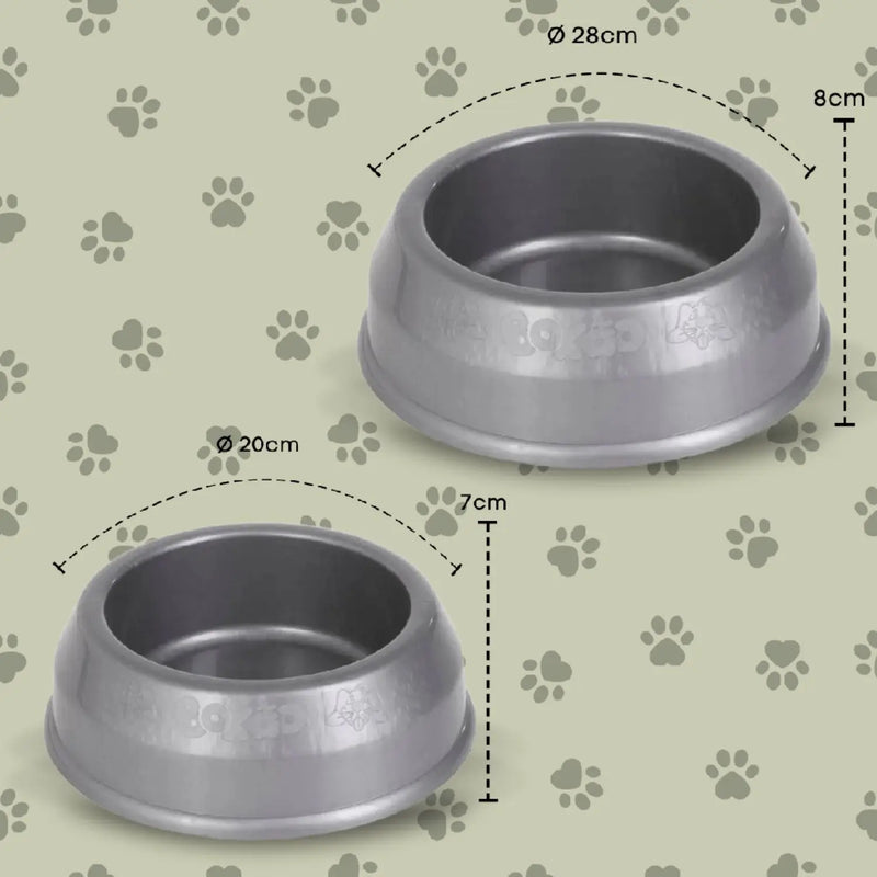 Conjunto de tigelas para cães e gatos