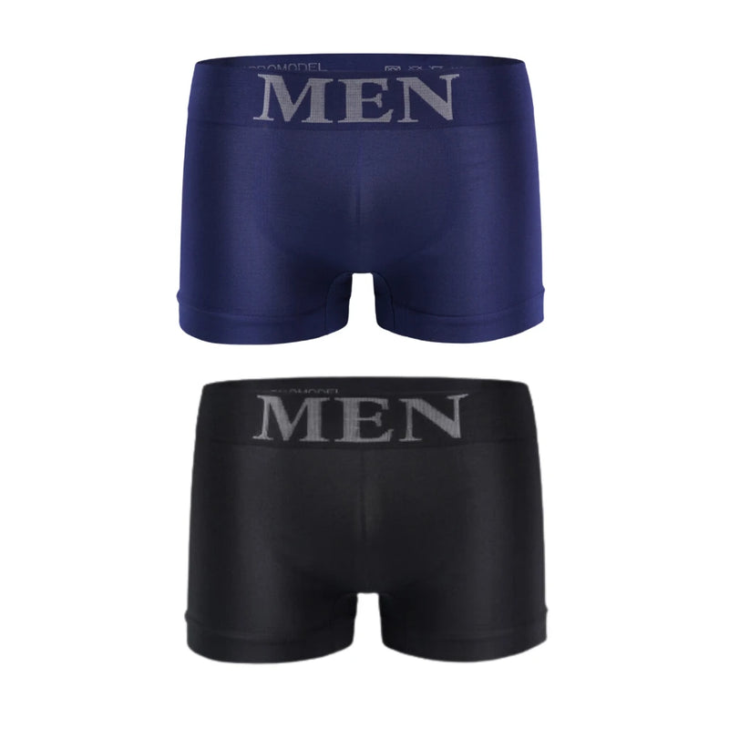 Kit de 10 cuecas boxer de microfibra masculina